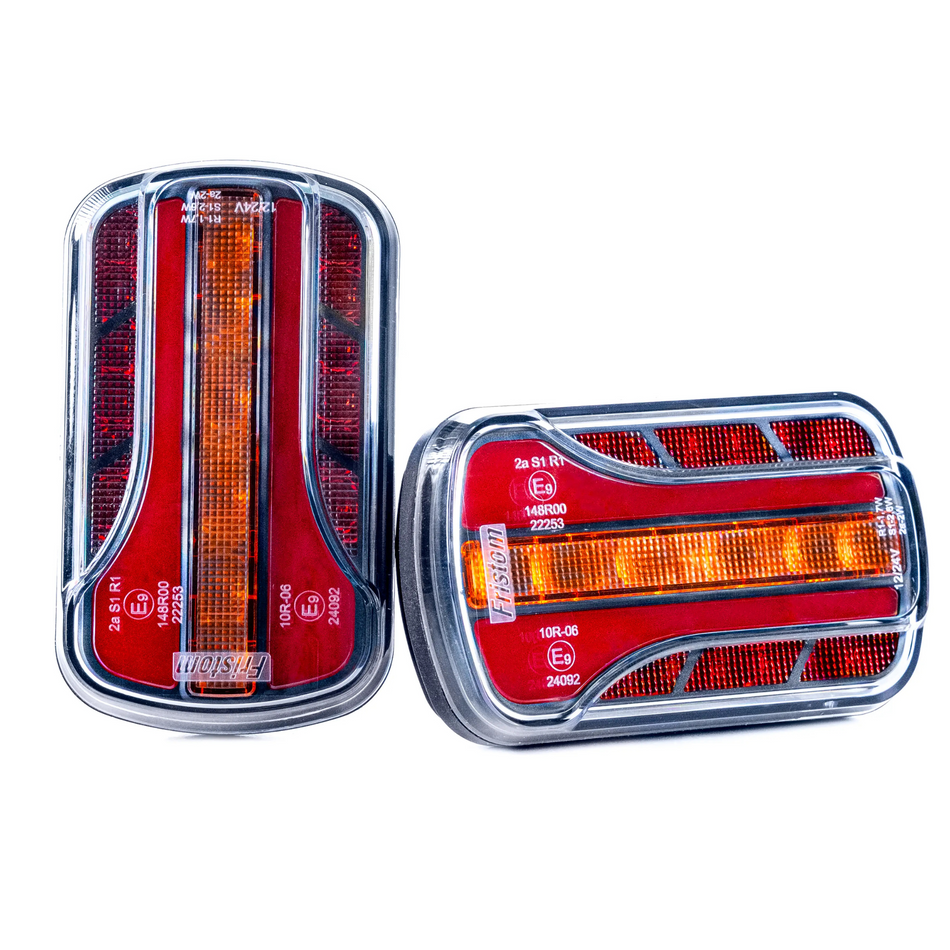 Fristom FT-350 LED Rear Lamp – Stop Tail & Indicator IP69 12–36V - Rear Lamps