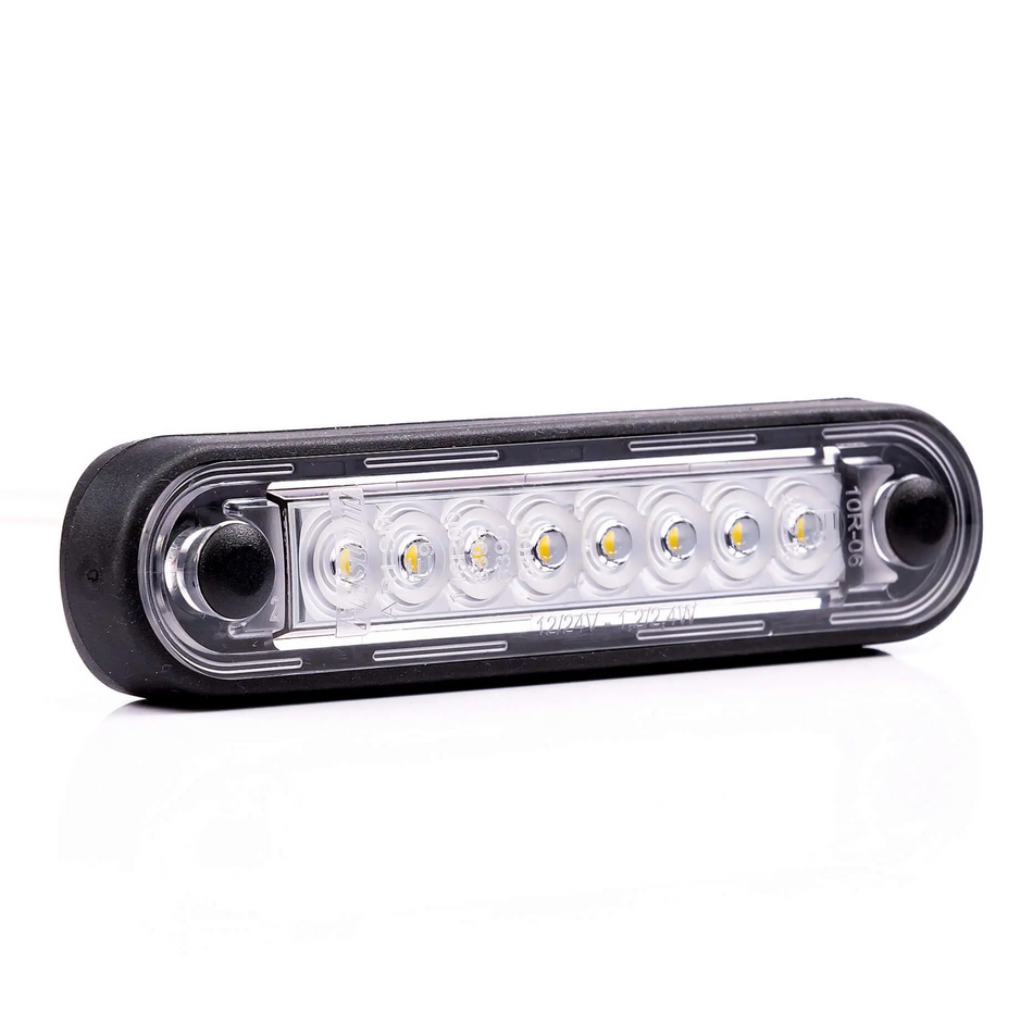 Fristom FT-073 LED / LED DARK Clearance Lamp – Single Function White/Red/Amber 12–36V - Clearance Light