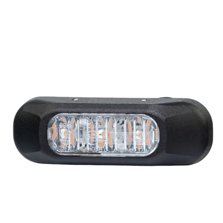 Fristom FT-210 LED Directional Warning Lamp – XA1 Amber Multiple Flash Patterns Syncable 12–36V IP68 - Warning Light