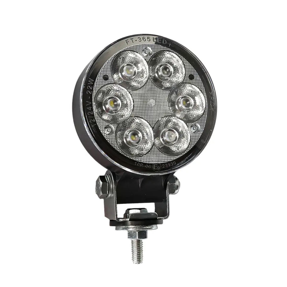 Fristom FT-365 LED Work Lamp – Narrow Beam 2500 lm 22 W IP69 12/24V - Spot - Work Light