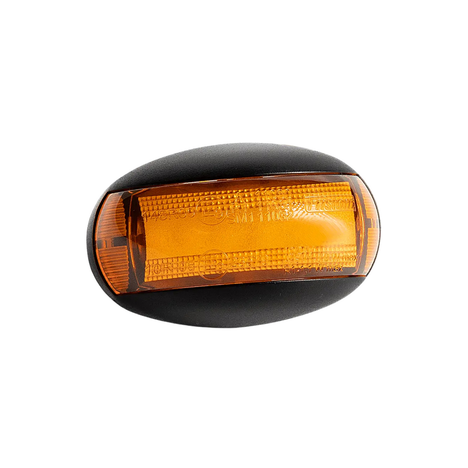 Fristom FT-067 LED Clearance Lamp – Single Function White/Red/Amber 12–36V Horizontal Approval - Clearance Light