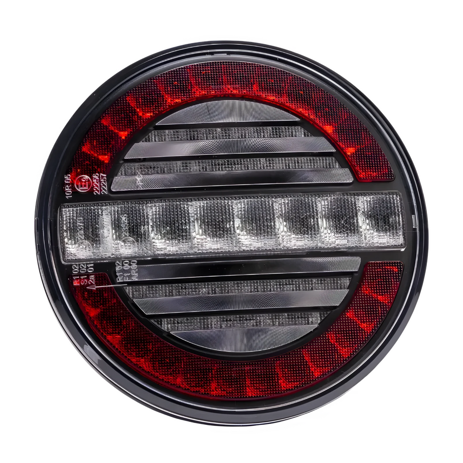 Fristom FT-214 LED Rear Lamp – 3 Function (Tail Reverse Fog) 12–36V 35 mm Slim Design IP-Sealed - Reverse Lamps