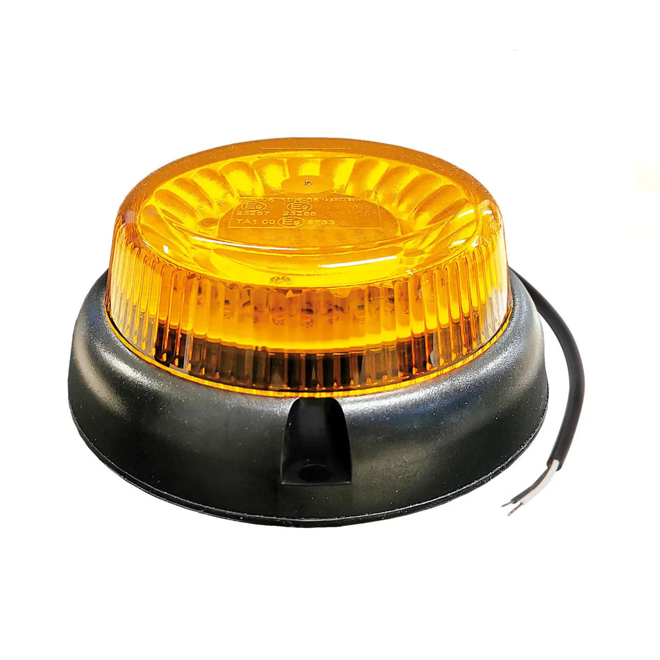 Fristom FT-101 LED Warning Beacon – Single Double (DF) or Rotating (RO) Flash 12–36V IP68 - Beacons
