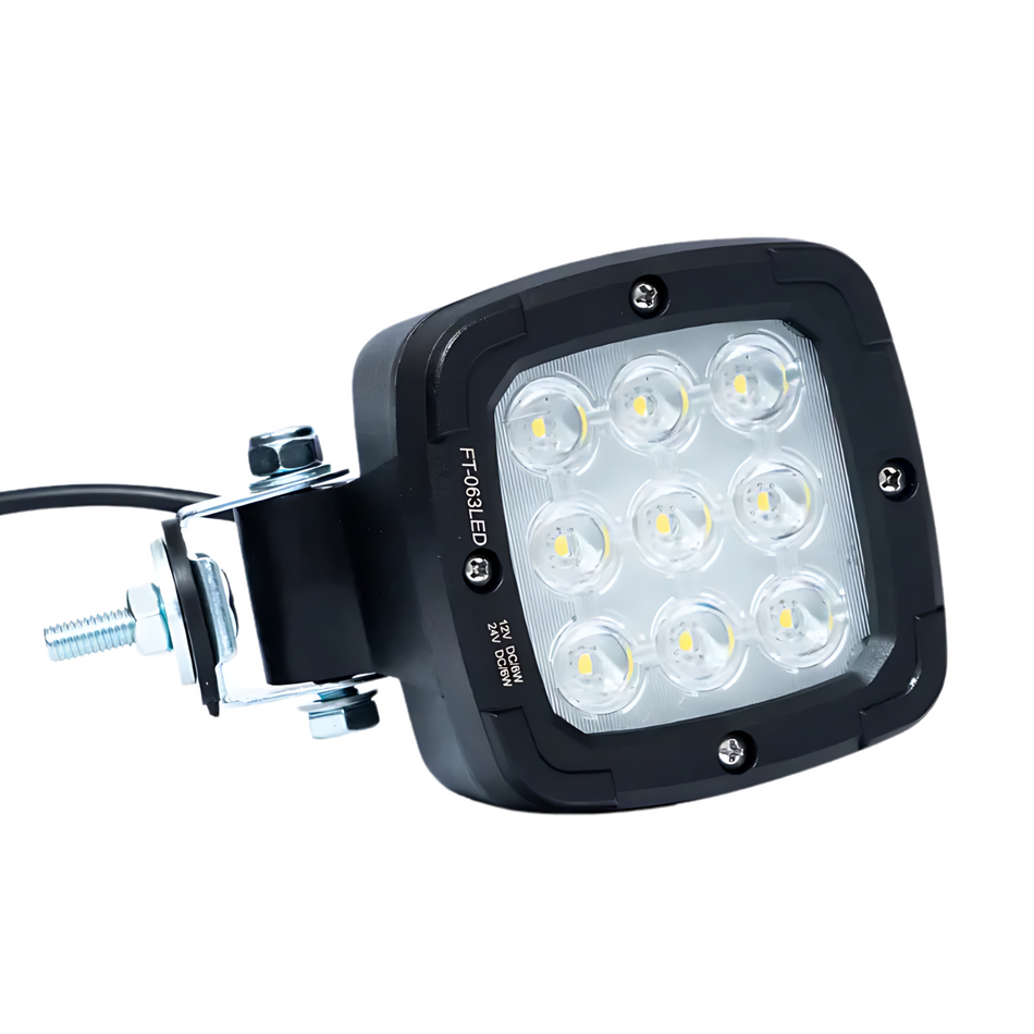 Fristom FT-063 LED Work Lamp – Single Function 12/24V Optional Magnetic Version - Work Light