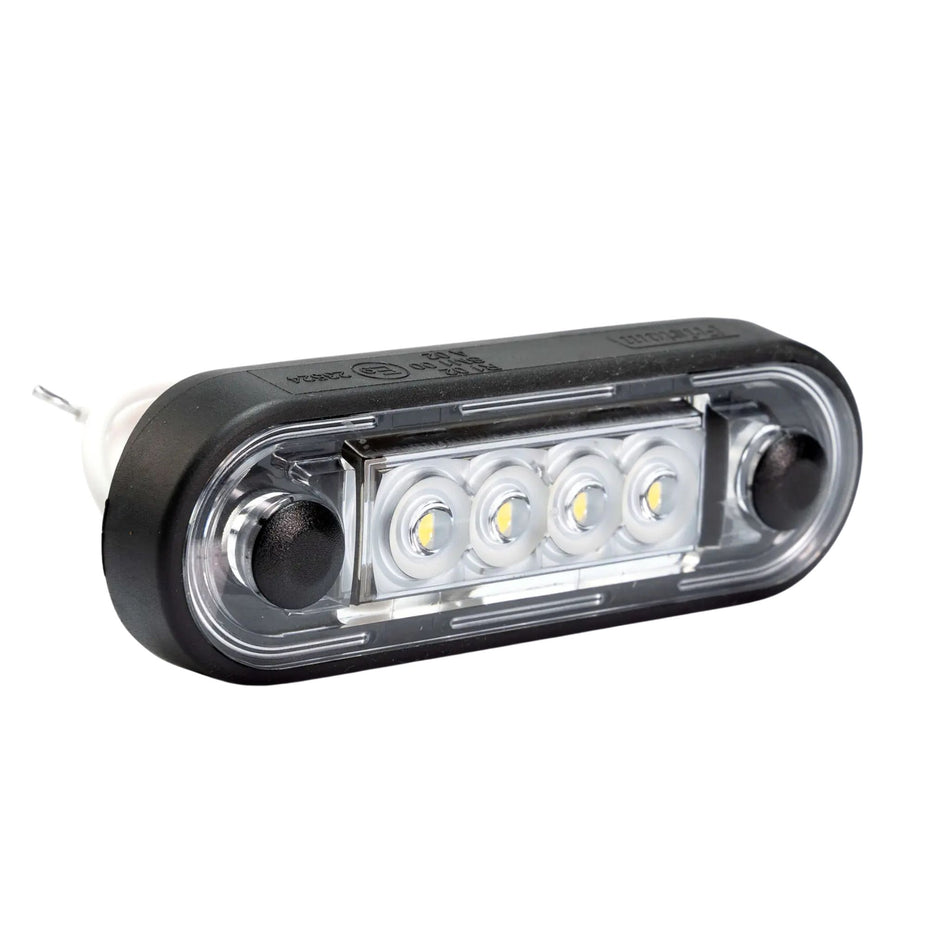 Fristom FT-073 LED Clearance Lamp – Single Function White/Red/Yellow 12–36V - Clearance Light