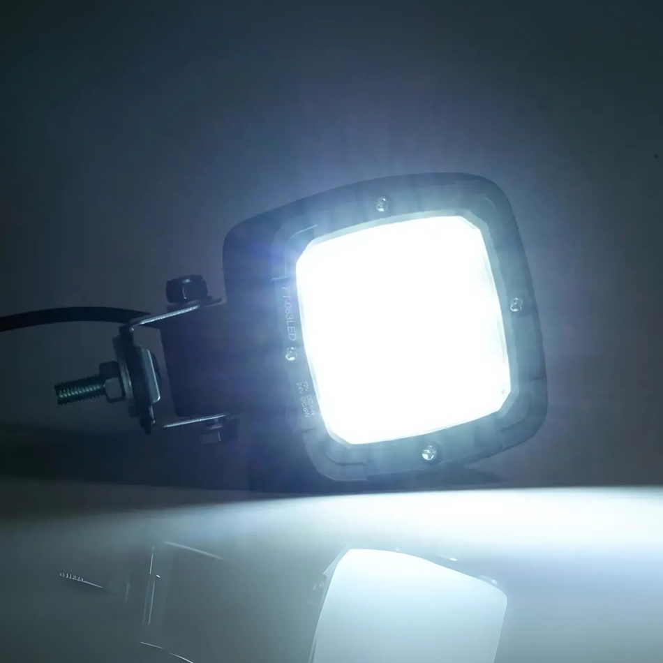 Fristom FT-063 LED Work Lamp – Single Function 12/24V Optional Magnetic Version - Work Light