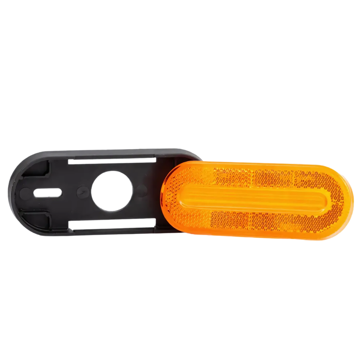 Fristom FT-071 LED 3-Function Clearance Lamp – Side Light Indicator (Cat. 5) Reflector 12–36V Click-On Mount