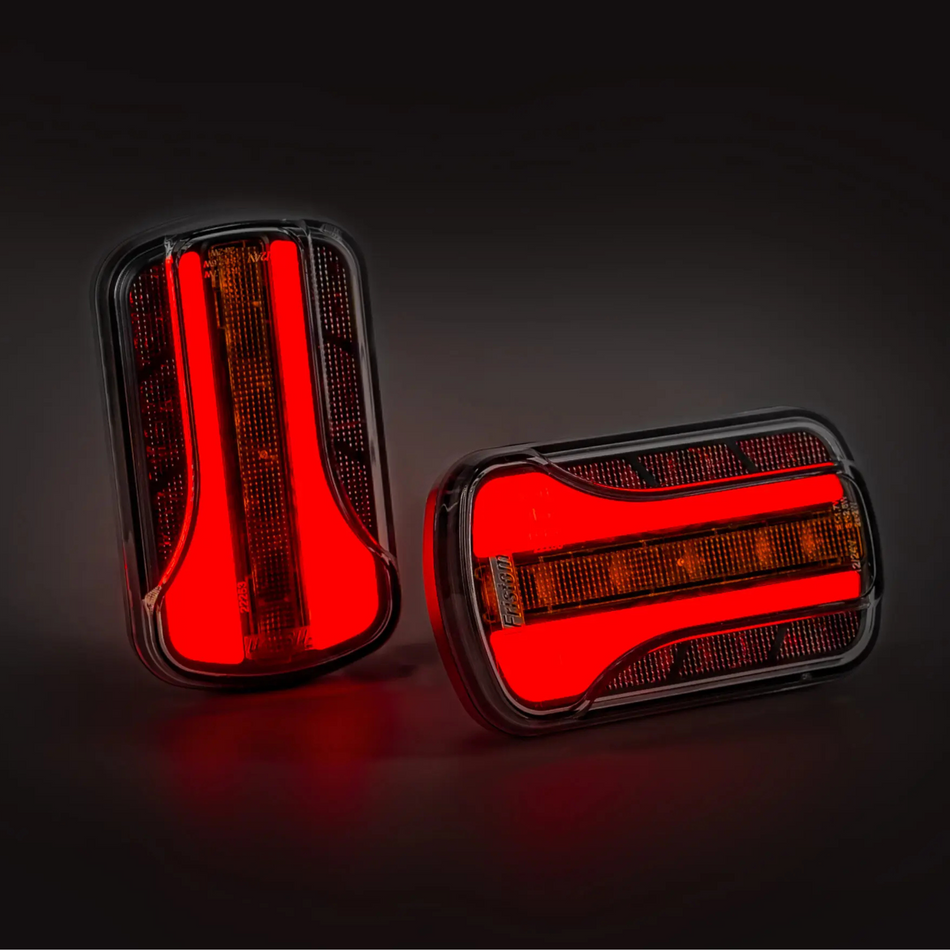 Fristom FT-350 LED Rear Lamp – Stop Tail & Indicator IP69 12–36V - Rear Lamps