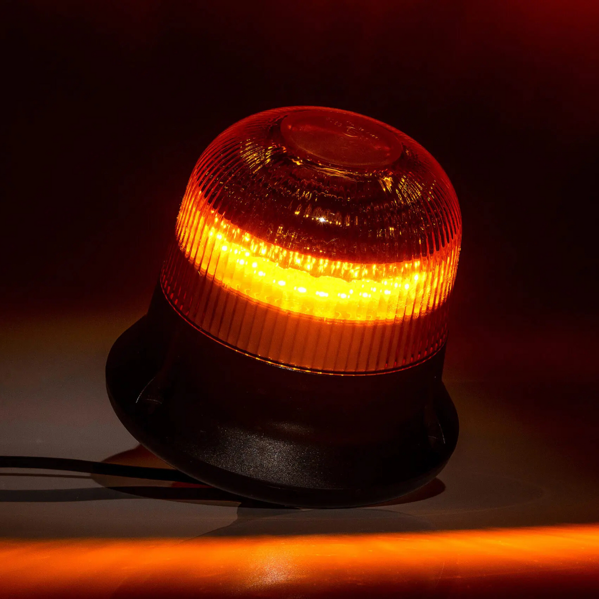 Fristom FT-151 LED Warning Beacon – Single Double or Rotating Flash 12–36V IP68 - Beacons