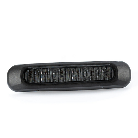 Fristom FT-200 LED Directional Warning Lamp – Amber Multiple Flash Patterns Syncable 12–36V 1 m Cable - Warning Light