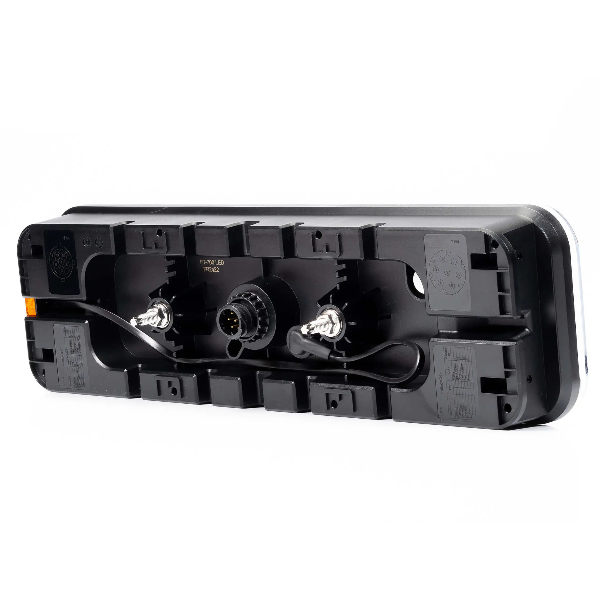 Fristom FT-700 LED Rear Light Cluster – 6 Function with Clearance Light 24V - Rear Lamps
