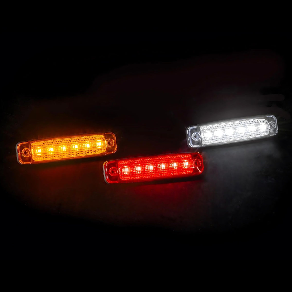Fristom FT-079 LED Clearance Lamp – Single Function White/Red/Yellow 12–36V - Clearance Light