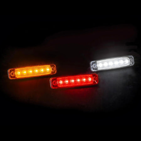 Fristom FT-079 LED Clearance Lamp – Single Function White/Red/Yellow 12–36V - Clearance Light