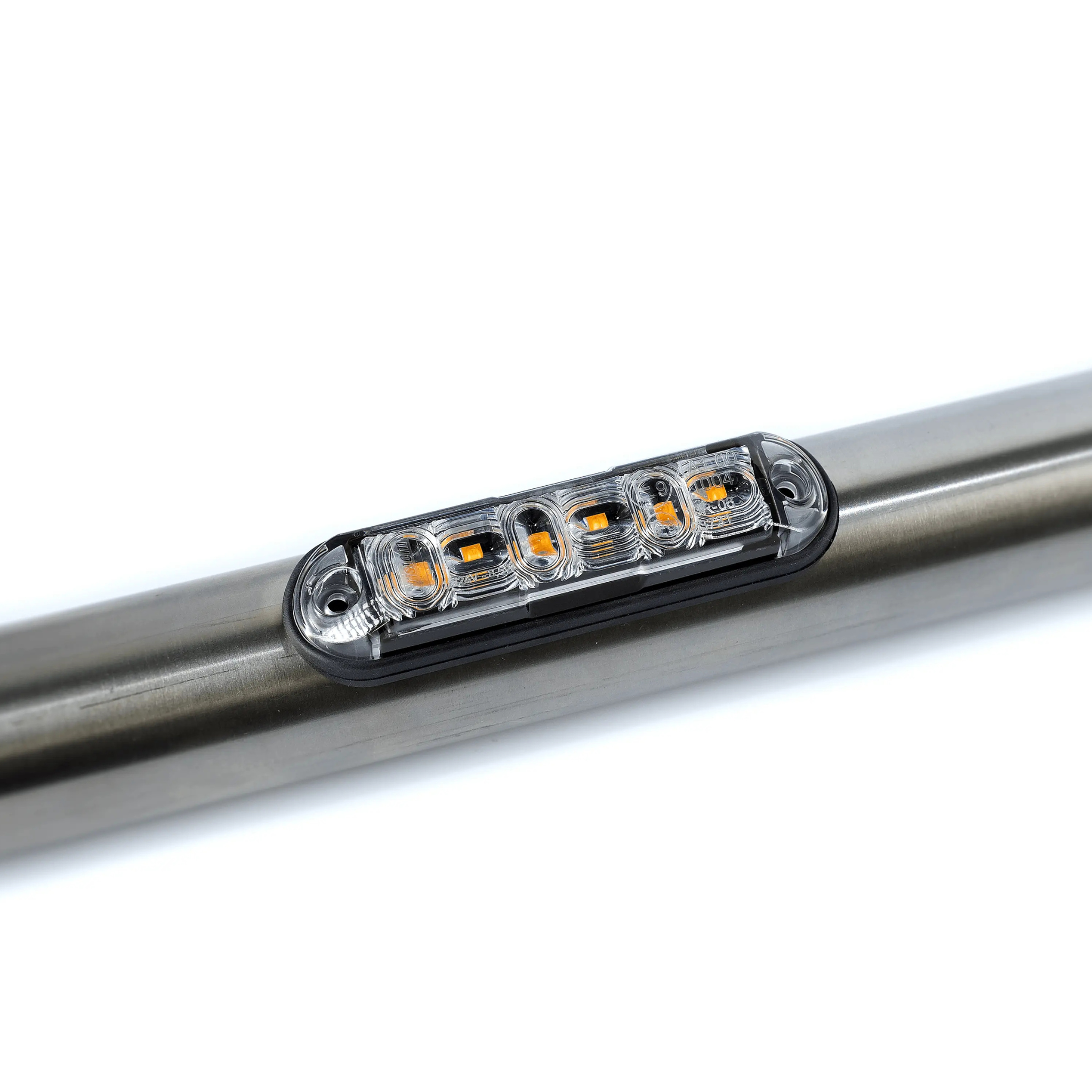Fristom FT-205 LED Directional Warning Lamp – 4 Flash Patterns Syncable 12/24V Amber IP-Rated - Warning Light