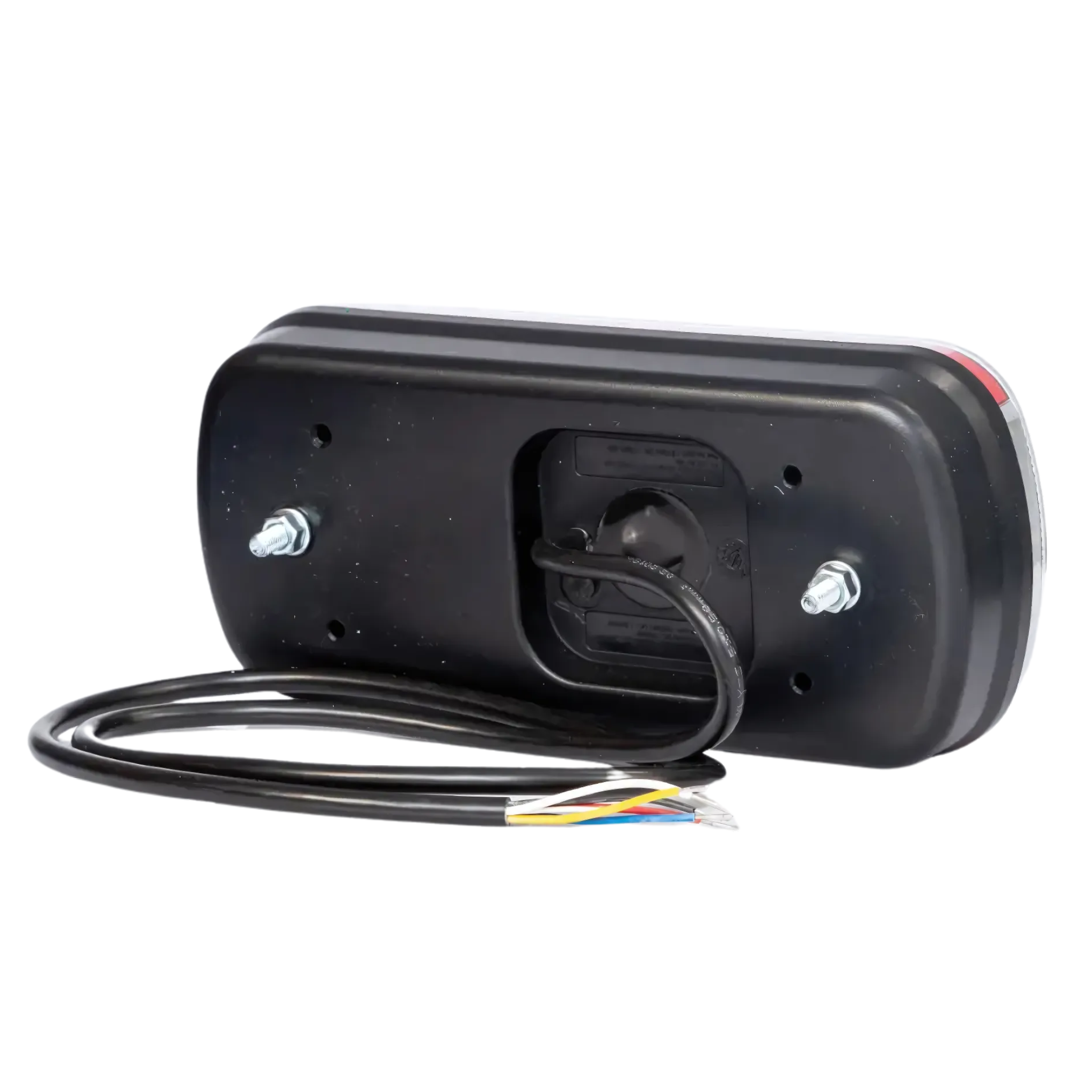 Fristom FT-130 LED Rear Combination Lamp – 6 Function (Stop Tail Indicator Reverse/Fog Reflector Plate) Cable 12–36V