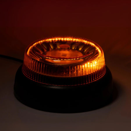 Fristom FT-101 LED Warning Beacon – Single Double (DF) or Rotating (RO) Flash 12–36V IP68 - Beacons