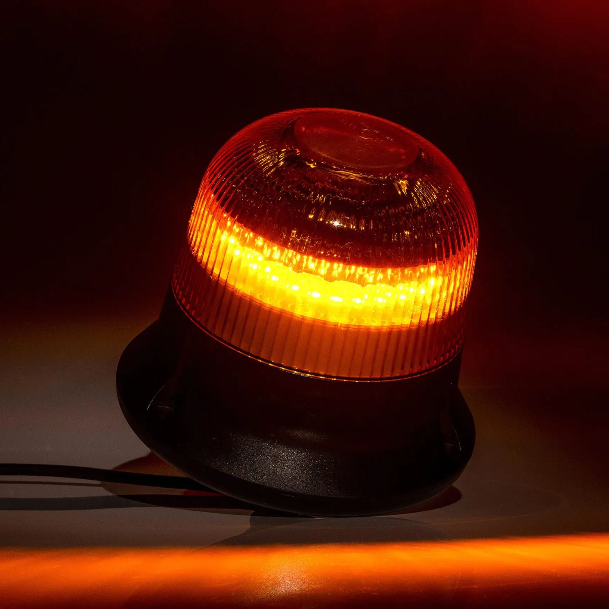 Fristom FT-101 LED Warning Beacon – Single Double (DF) or Rotating (RO) Flash 12–36V IP68 - Beacons
