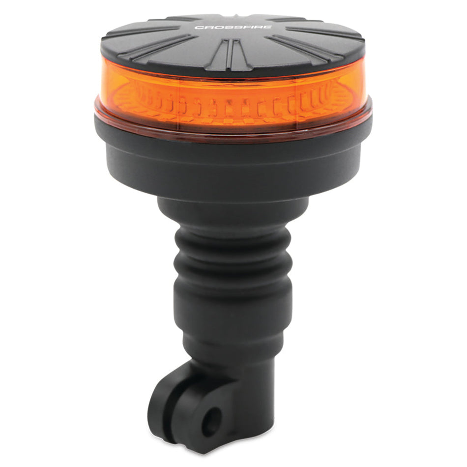 Crossfire B45P Super Slim LED Beacon, Class 1, Pole Mount, Amber Strobe, IP67