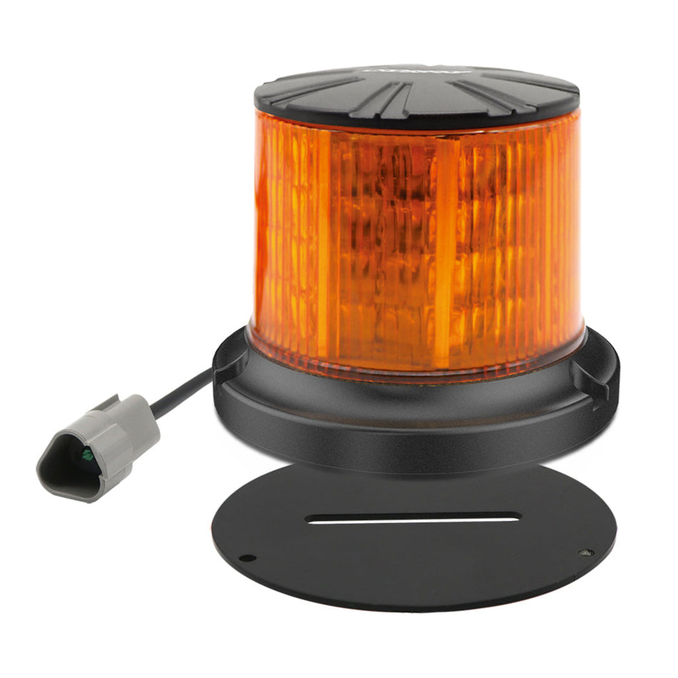 Crossfire B86S LED Beacon, Class 1, Screw Mount, Amber Strobe, IP67