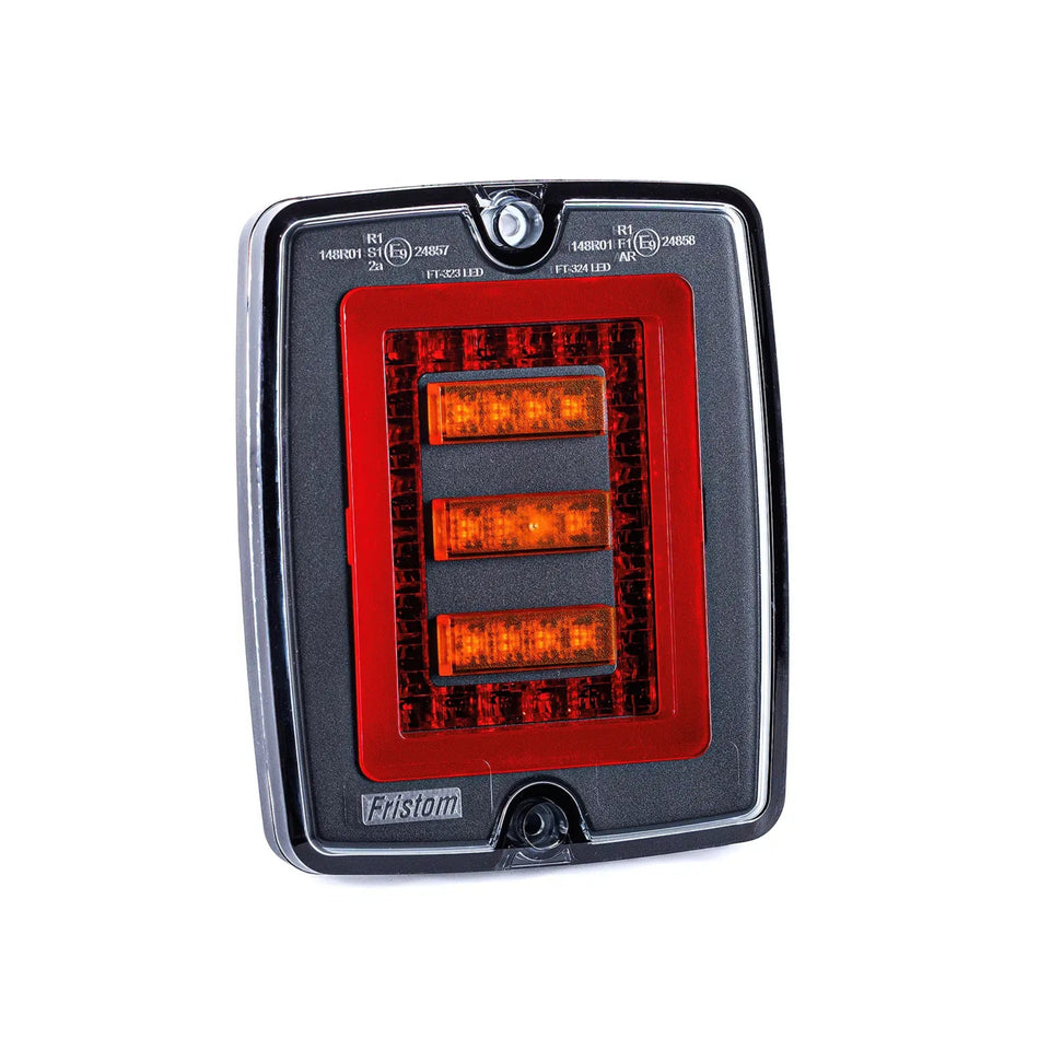 Fristom FT-323 LED Rear Lamp - 3 Function – (Tail, Stop & Indicator) 12–24V (Copy)