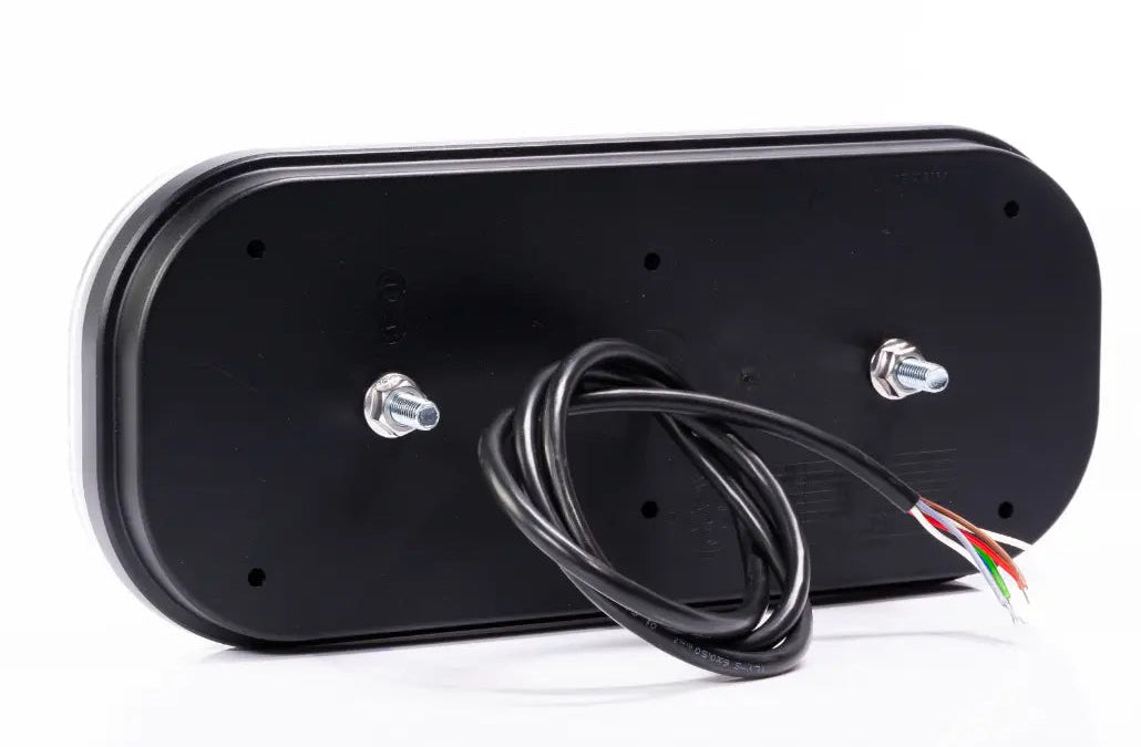 Led Video Processor Rear View Fristom FT-600 LED Rear Lamp – 6 Function with Reflector & Dynamic Ind ...