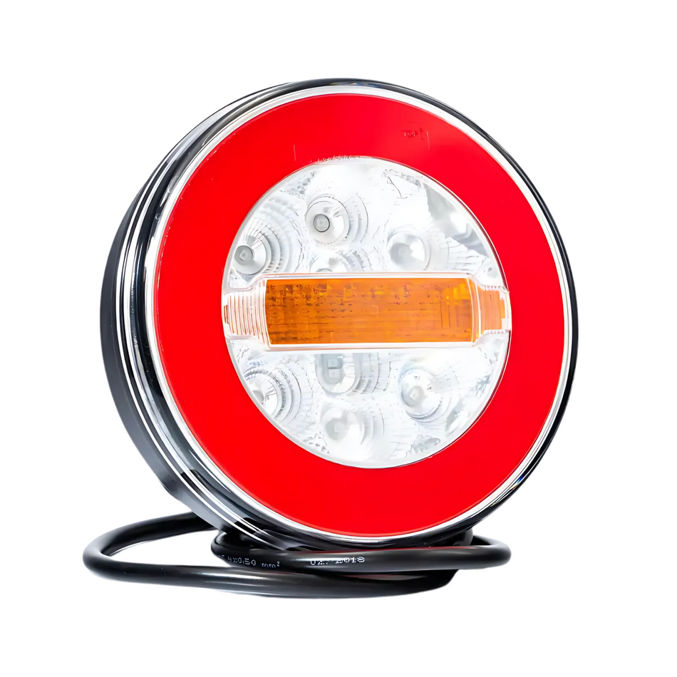 Fristom FT-113 LED Rear Lamp – 3 Function (Stop Tail Indicator) 12–36V - Rear Lamps